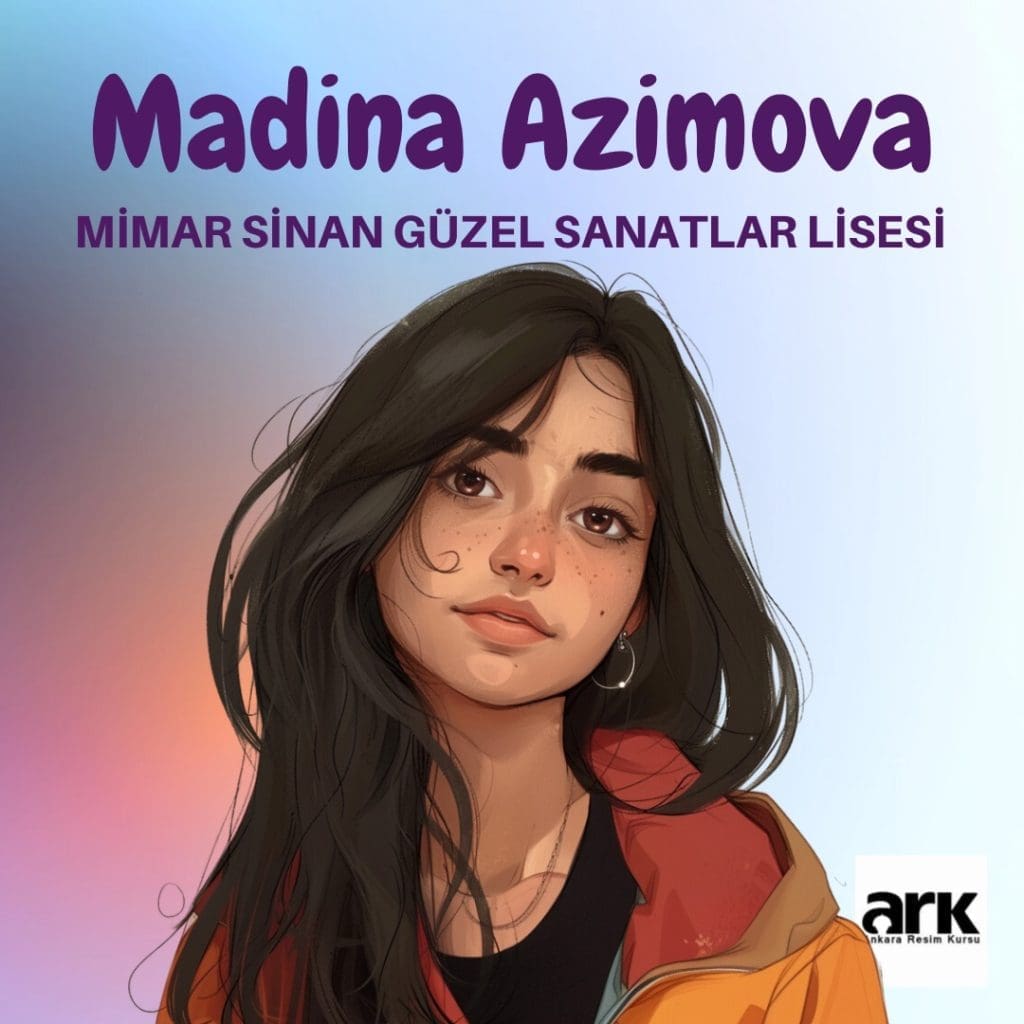 Madina Azimova, Mimar Sinan Güzel Sanatlar Lisesi kazanan öğrencisi