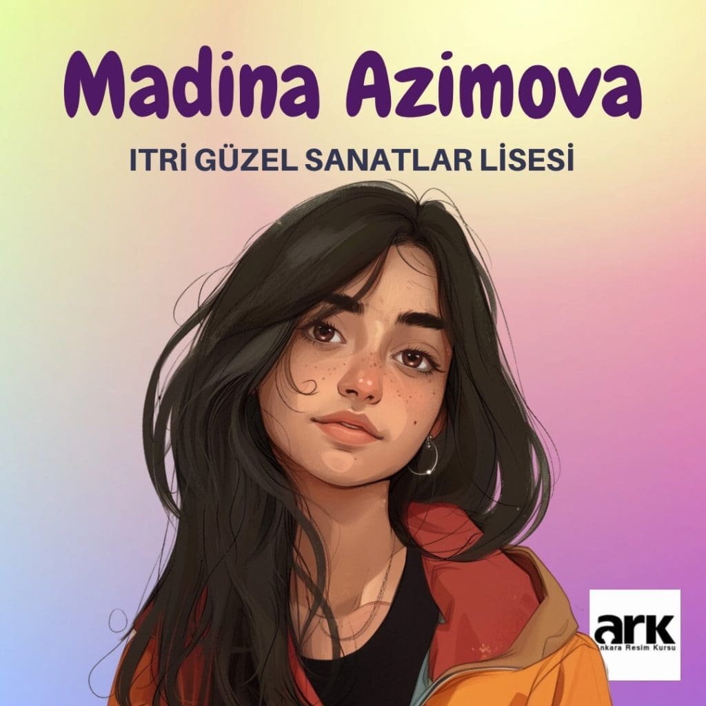 Madina Azimova, Itri Güzel Sanatlar Lisesi kazanan öğrencisi