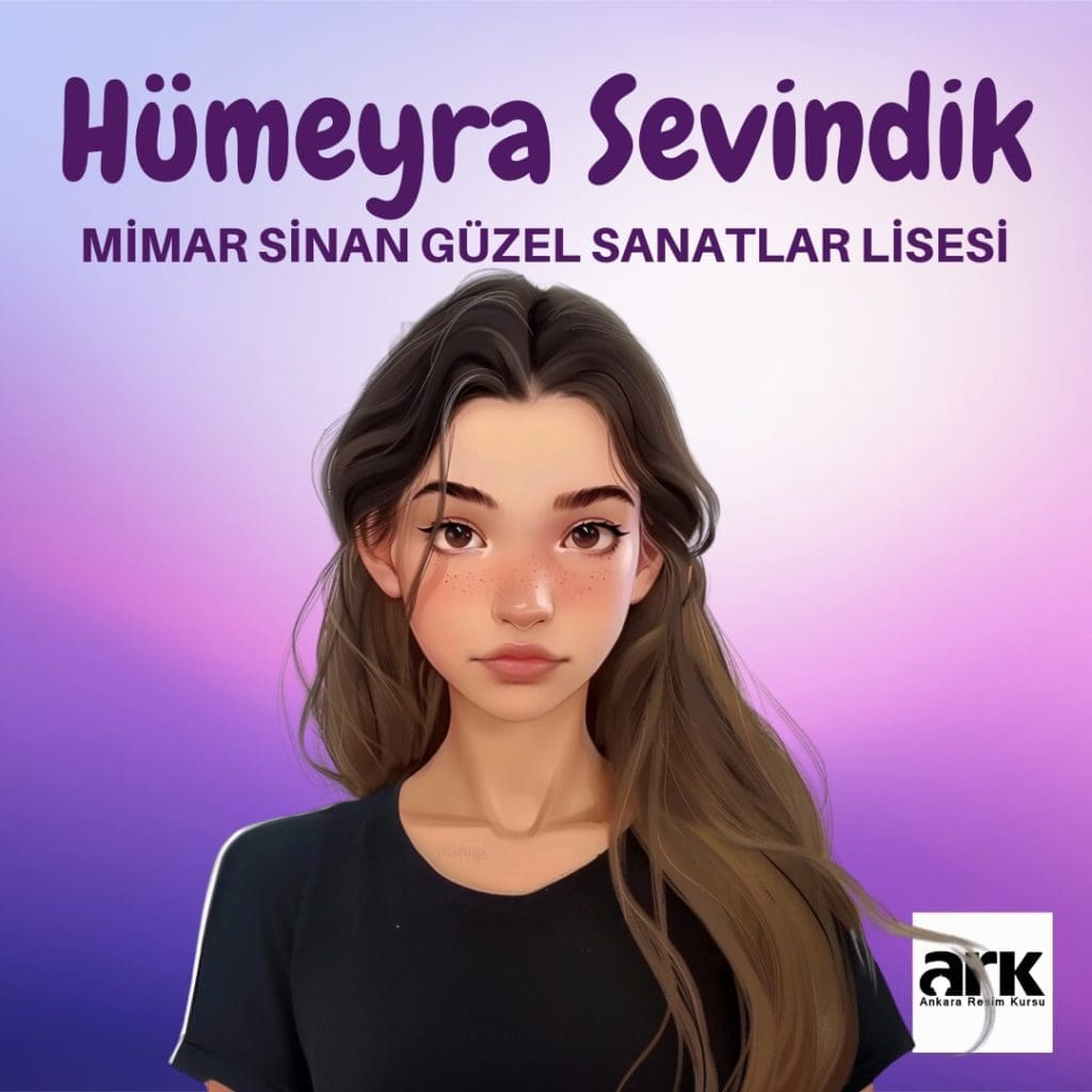 Hümeyra Sevindik, Mimar Sinan Güzel Sanatlar Lisesi kazanan öğrencisi