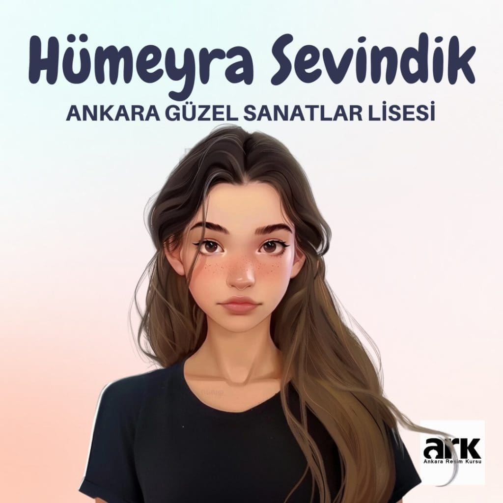 Hümeyra Sevindik, Ankara Güzel Sanatlar Lisesi kazanan öğrencisi