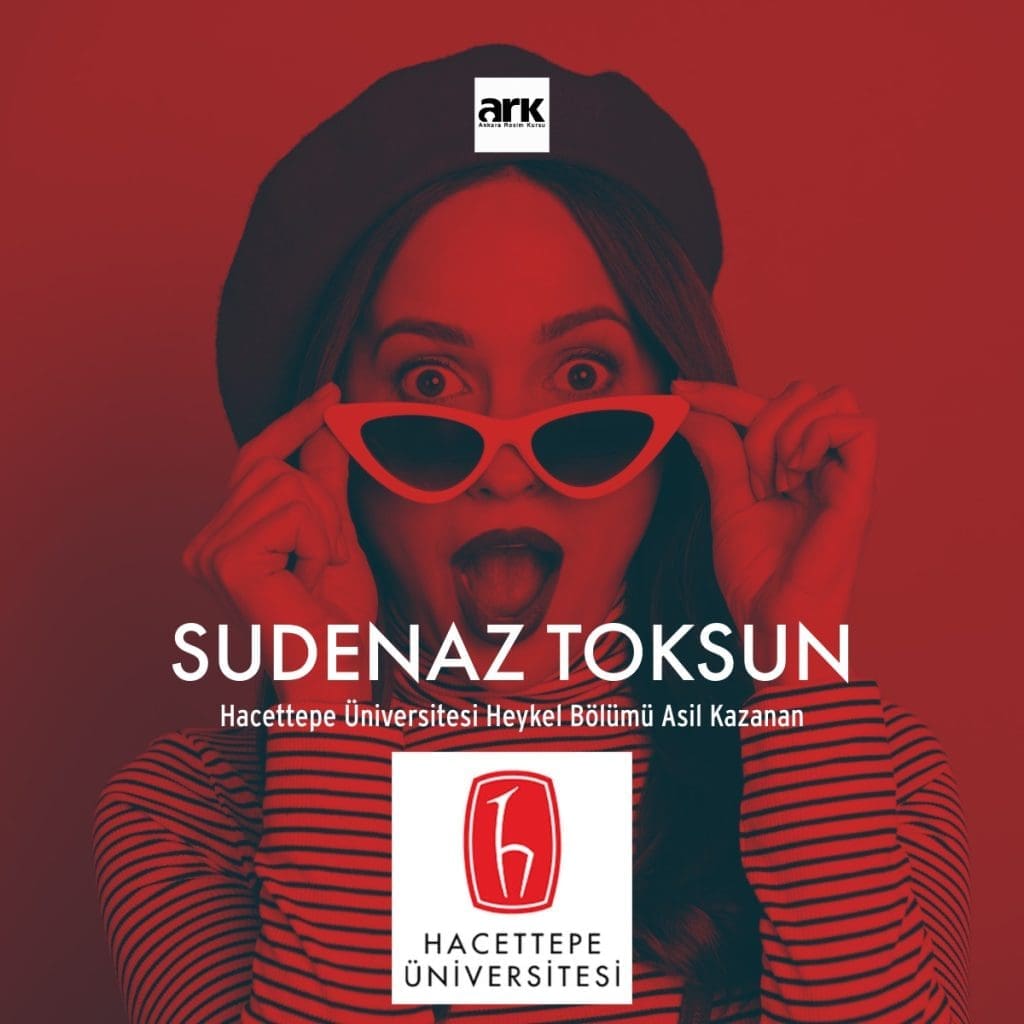 Sudenaz Toksun, Hacettepe Üniversitesi Heykel Bölümü asıl kazanan öğrencisi
