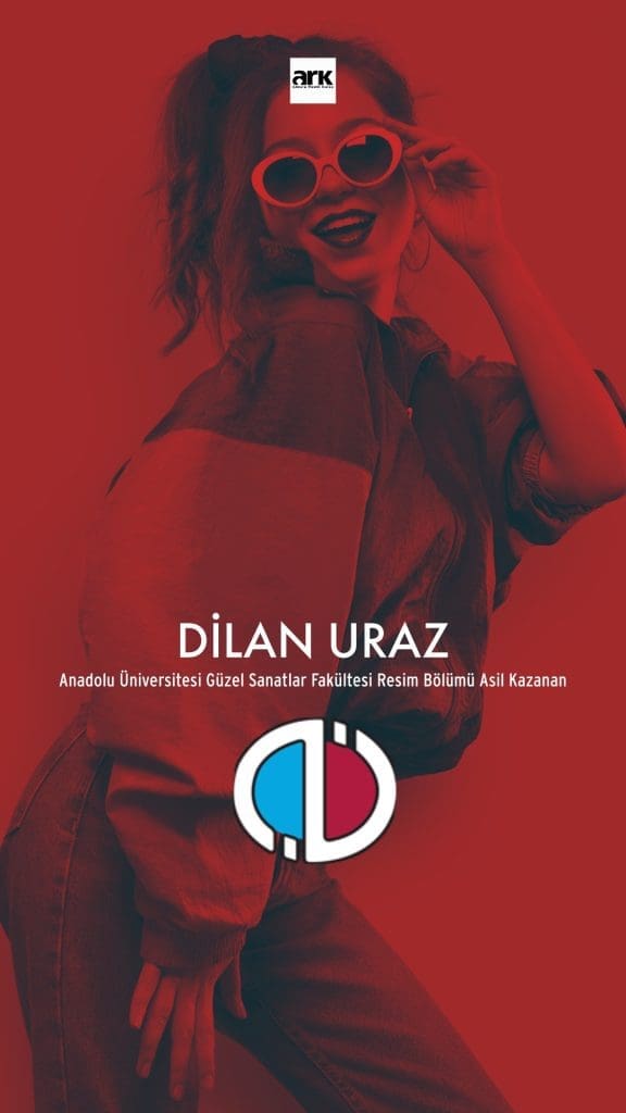 Dilan Uraz, Anadolu Üniversitesi Resim Bölümü asıl kazanan öğrencisi