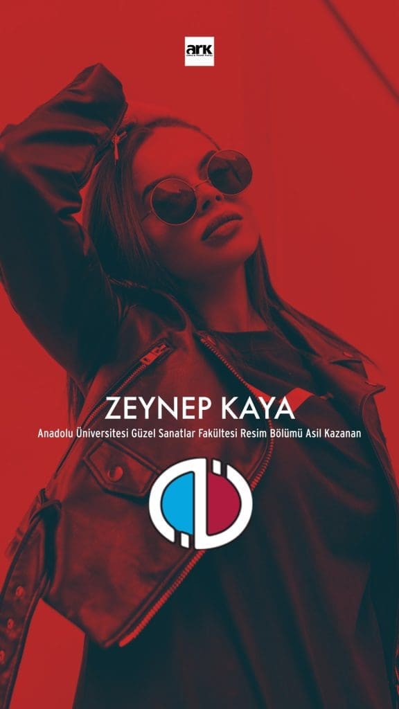 Zeynep Kaya, Anadolu Üniversitesi Resim Bölümü asıl kazanan öğrencisi