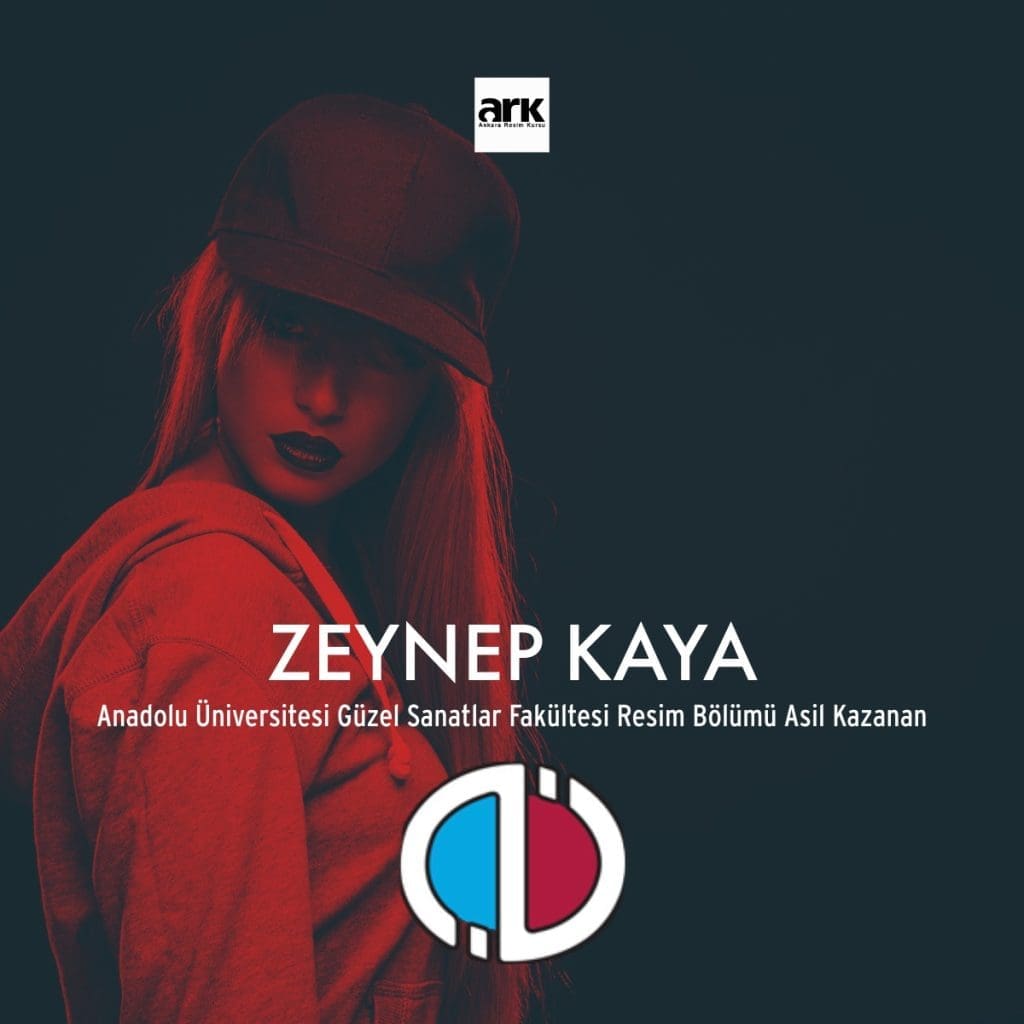 Zeynep Kaya, Anadolu Üniversitesi Resim Bölümü asıl kazanan öğrencisi